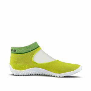 LEGUANO BALLERINA Green | Dámské ponožkové barefoot boty - 38–39