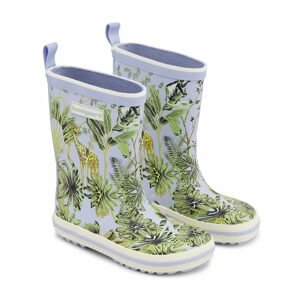 BUNDGAARD CLASSIC RUBBER BOOT Tropical Forest | Dětské barefoot holínky - 30