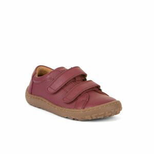 FRODDO TENISKY LEATHER D-VELCRO Bordeaux - 35