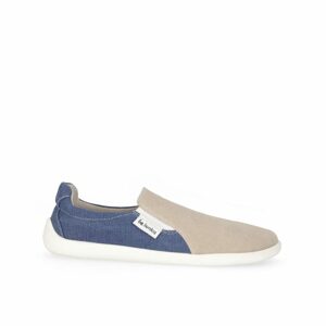 BE LENKA EAZY VEGAN Sand/Blue - modrá - 40