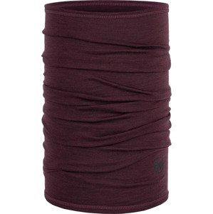 Vínový sportovní nákrčník Buff Merino Lightweight Solid Tube Scarf 1130106531000 Velikost: ONE SIZE