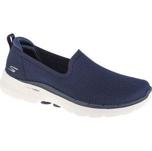 TMAVĚ MODRÉ DÁMSKÉ TENISKY SKECHERS GO WALK 6 - CLEAR VIRTUE 124505-NVY Velikost: 39