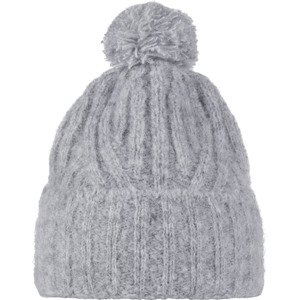 ŠEDÁ ČEPICE S BAMBULÍ BUFF NERLA KNITTED HAT BEANIE 1323359371000 Velikost: ONE SIZE