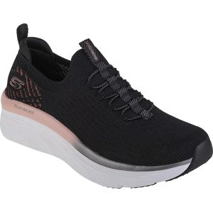 ČERNÉ TENISKY SKECHERS D'LUX WALKER LET IT GLOW 149366-BKRG Velikost: 39