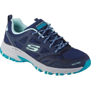 TMAVĚ MODRÉ TURISTICKÉ TENISKY SKECHERS HILLCREST - PURE ESCAPADE 149821-NVTQ Velikost: 37