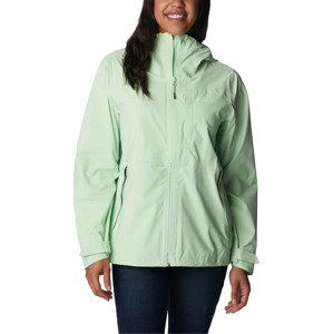 SVĚTLE ZELENÁ SPORTOVNÍ BUNDA COLUMBIA AMPLI-DRY WATERPROOF SHELL JACKET 1938973372 Velikost: M