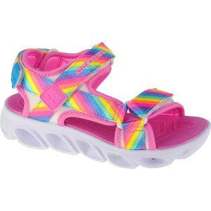 BAREVNÉ SANDÁLY SKECHERS HYPNO SPLASH-RAINBOW LIGHTS 20218L-MLT Velikost: 31