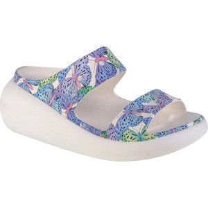 VZOROVANÉ DÁMSKÉ NAZOUVÁKY CROCS CLASSIC CRUSH BUTTERFLY SANDAL 208247-94S Velikost: 38/39