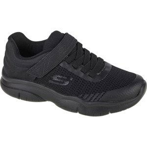 ČERNÉ CHLAPECKÉ TENISKY SKECHERS FLEX BLAST - BREEZY HYPE 302476L-BBK Velikost: 31