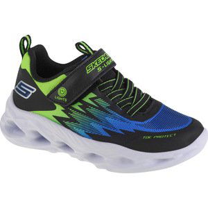 BAREVNÉ CHLAPECKÉ TENISKY SKECHERS VORTEX-FLASH 400600L-BBLM Velikost: 29