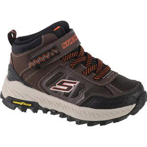 HNĚDÉ CHLAPECKÉ BOTY SKECHERS FUSE TREAD-TREKOR 403712L-CHBK Velikost: 27