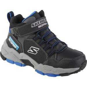 ČERNÉ CHLAPECKÉ KOTNÍKOVÉ BOTY SKECHERS DROLLIX - VENTURE RUSH 406418L-BKRY Velikost: 36