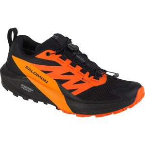 ČERNO-ORANŽOVÉ PÁNSKÉ SPORTOVNÍ BOTY SALOMON SENSE RIDE 5 GTX 471473 Velikost: 45 1/3