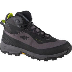 ČERNÉ TURISTICKÉ BOTY 4F ICE CRACKER TREKKING SHOES 4FAW22FOTSM004-21S Velikost: 41