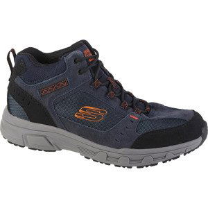 TMAVĚ MODRÁ KOTNÍKOVÁ OBUV SKECHERS OAK CANYON - IRONHIDE 51895-NVOR Velikost: 43