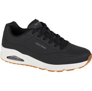 ČERNÉ PÁNSKÉ TENISKY SKECHERS UNO-STAND ON AIR 52458-BLK Velikost: 40