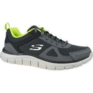 ŠEDÉ PÁNSKÉ TENISKY SKECHERS TRACK-BUCOLO 52630-CCLM Velikost: 44