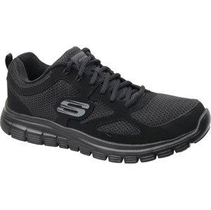 ČERNÉ PÁNSKÉ TENISKY SKECHERS BURNS 52635-BBK Velikost: 41