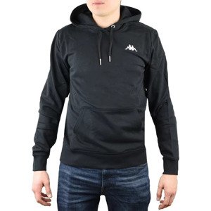 ČERNÁ MIKINA KAPPA VEND HOODED 707390-19-4006 Velikost: 2XL