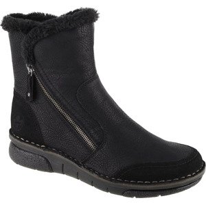 ČERNÉ DÁMSKÉ ZIMNÍ BOTY RIEKER BOOTIES 73371-00 Velikost: 38