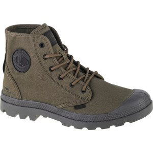 KHAKI PÁNSKÉ KOTNÍKOVÉ BOTY PALLADIUM PAMPA HI HTG SUPPLY 77356-325-M Velikost: 46