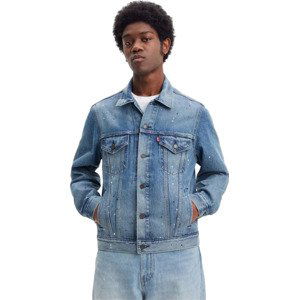 DŽÍNOVÁ RETRO BUNDA LEVI'S VINTAGE FIT TRUCKER JACKET 773800058 Velikost: M