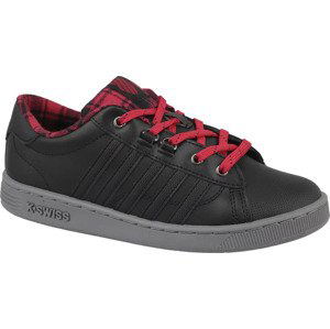 ČERNÉ TENISKY K-SWISS HOKE PLAID 85111-050 Velikost: 37