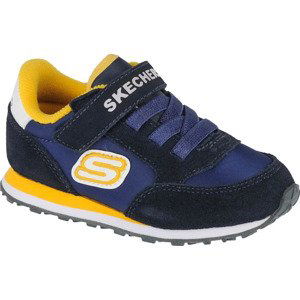 MODRÉ CHLAPECKÉ TENISKY SKECHERS RETRO SNEAKS-GORVOX 97366N-NVGD Velikost: 28