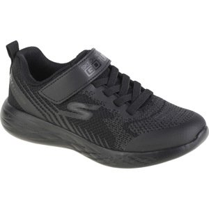 ČERNÉ CHLAPECKÉ TENISKY SKECHERS GO RUN 600 - BAXTUX 97858L-BBK Velikost: 28