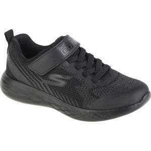 ČERNÉ CHLAPECKÉ TENISKY SKECHERS GO RUN 600 - BAXTUX 97858L-BBK Velikost: 32