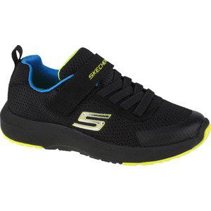 ČERNÉ TENISKY SKECHERS DYNAMIC TREAD 98151L-BBLM Velikost: 30