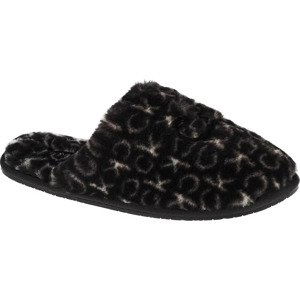 ČERNÉ DÁMSKÉ NAZOUVÁKY CALVIN KLEIN SLIPPER MULE FUR MONO HW0HW00536-0GK Velikost: 39