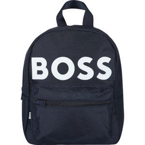 TMAVĚ MODRÝ BATOH BOSS LOGO BACKPACK J00105-849 Velikost: ONE SIZE