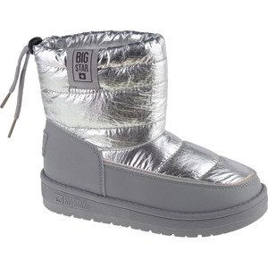 STŘÍBRNÉ DÍVČÍ SNĚHULE BIG STAR KID'S SHOES KK374218 Velikost: 30