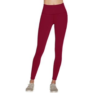 ČERVENÉ DÁMSKÉ LEGÍNY SKECHERS GO WALK HIGH WAISTED LEGGING W03LG30B-RAS Velikost: XS