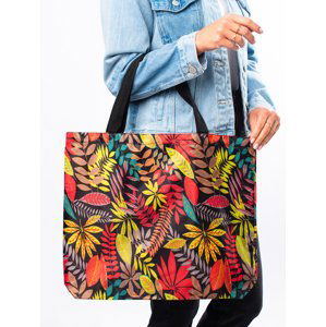 BAREVNÁ DÁMSKÁ SHOPPER BAG S POTISKEM TOR-987-14-P/N Velikost: ONE SIZE