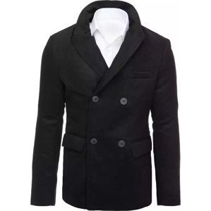 Černý pánský kabát CX0433 Velikost: M