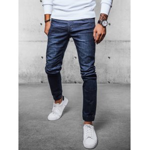 Tmavě modré pánské pohodlné džíny UX4070 Velikost: 34