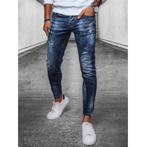 Tmavě modré džínové skinny kalhoty UX4073 Velikost: 36