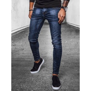 Tmavě modré pánské slim fit džíny UX4074 Velikost: 38