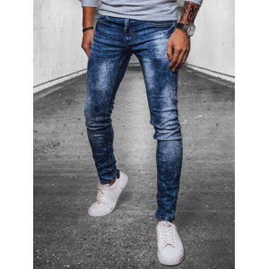 Tmavě modré pánské slim fit džíny UX4079 Velikost: 36