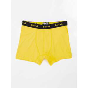 PÁNSKÉ ŽLUTÉ BOXERKY BR-BK-4476.28P-YELLOW Velikost: M