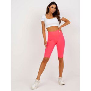 NEONOVĚ RŮŽOVÉ BIKER SHORTS EM-LG-574-1.40-FLUO PINK Velikost: ONE SIZE