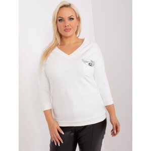 BÍLÉ TRIČKO S KAPSIČKOU RV-BZ-9075.28P-WHITE Velikost: ONE SIZE