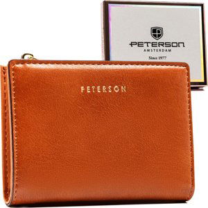 PETERSON SVĚTLE HNĚDÁ MALÁ PENĚŽENKA Y502 [DH] PTN 003-F Velikost: ONE SIZE