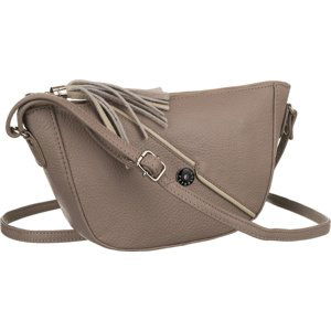 PETERSON BÉŽOVÁ KOŽENÁ CROSSBODY KABELKA S PENĚŽENKOU [DH] PTN CF3-DS Velikost: ONE SIZE