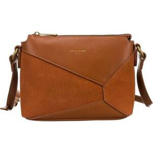 DAVID JONES HNĚDÁ MALÁ CROSSBODY KABELKA [DH] 7001-1 Velikost: ONE SIZE