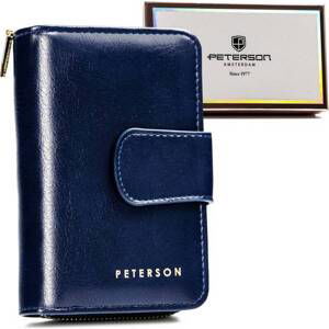 PETERSON TMAVĚ MODRÁ PENĚŽENKA Y551 [DH] PTN 009-F Velikost: ONE SIZE