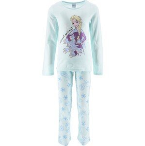 Světle modré bavlněné pyžamo Disney - Frozen Velikost: 110