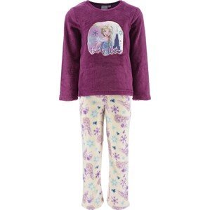 Frozen fialové fleecové dívčí pyžamo Velikost: 110